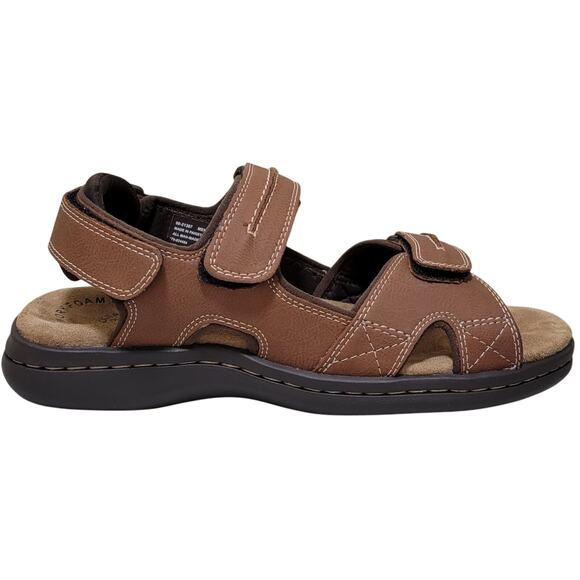 Dockers Men Newpage Slingback Sport River Sandals Size US 8M Rust Brown - Picture 2 of 4